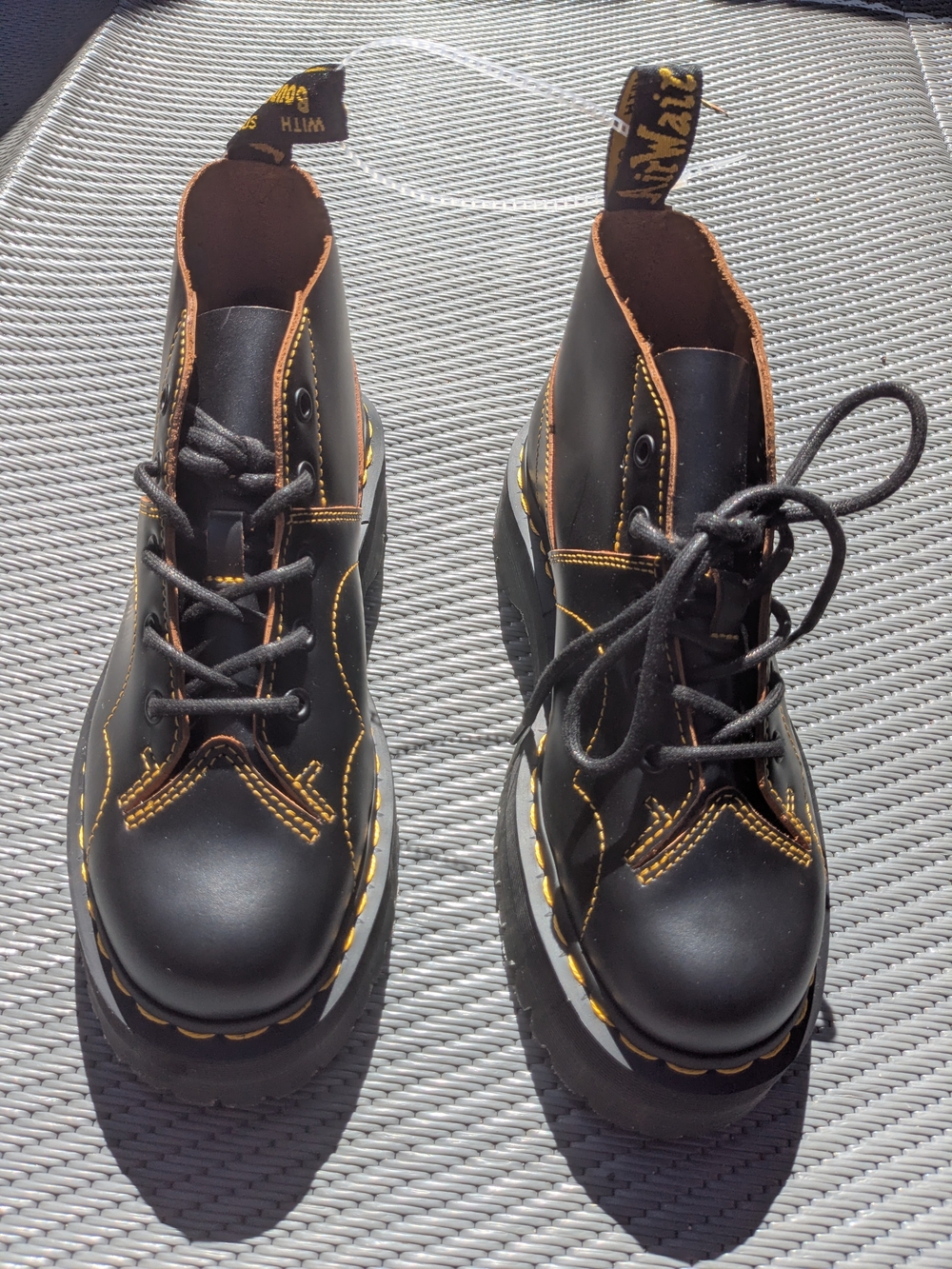 Dr. Martens NWT Church Quad Ankle Boots Genuine Leather